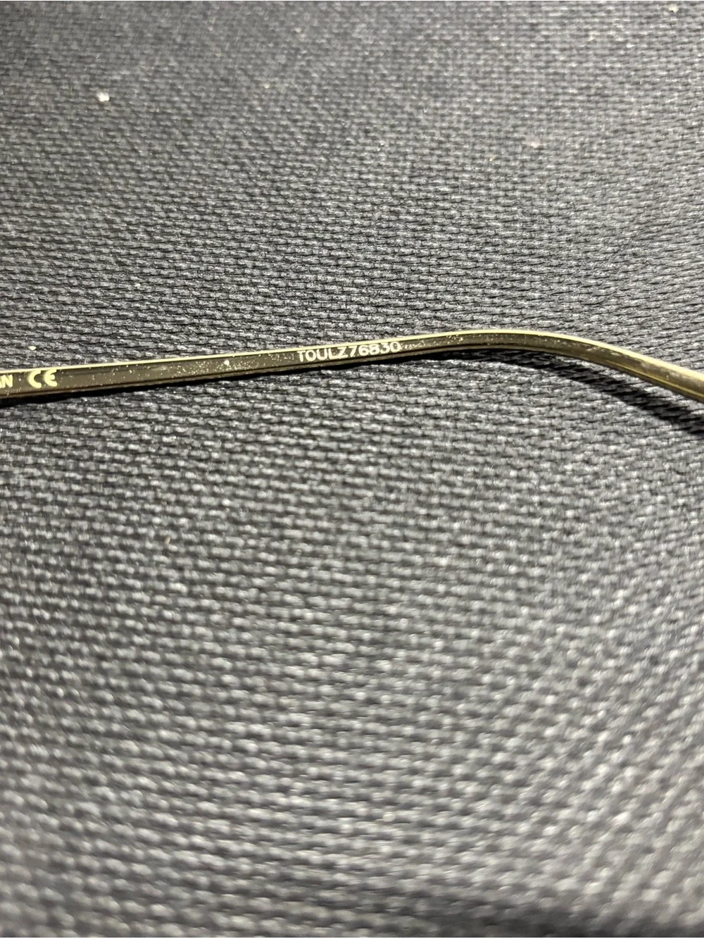 Gucci Gold Frame Pink Lens Round Sunglasses